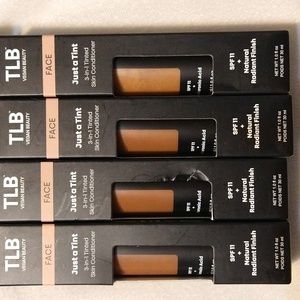 TLB Foundation Cover Up Vegan Beauty Face Conditioner 2 Bottles